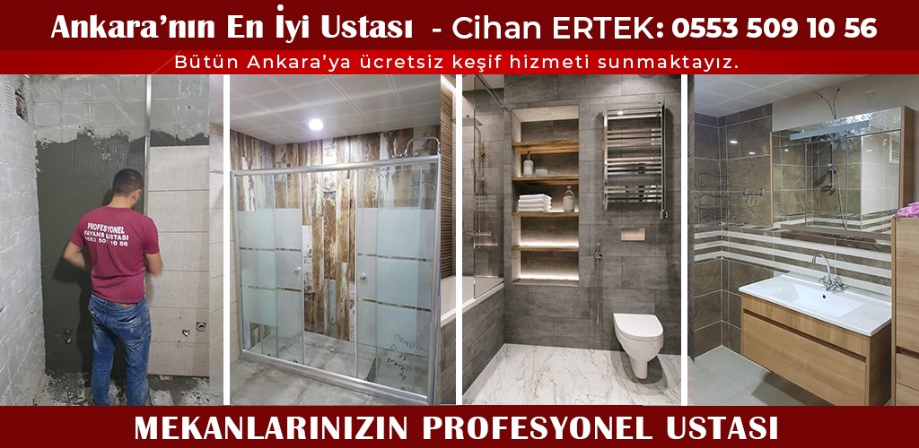 ANKARA FAYANS USTASI CİHANERTEK 5535091056 